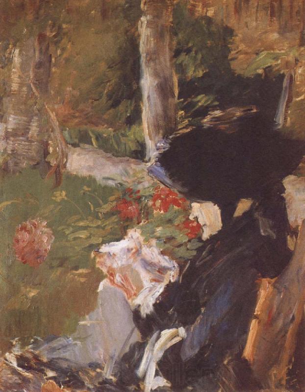 Edouard Manet Manet-s Mother in the Garden at Bellevue